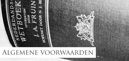Algemene voorwaarden Van Egmond Tuinen